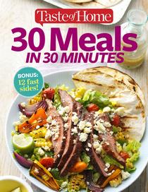 Taste Of Home - 30 Meals in 30 Minutes 2016 - Download