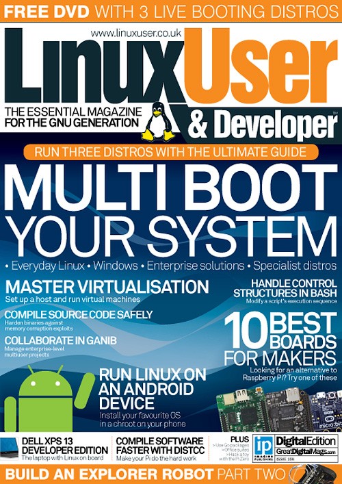 Linux User & Developer - Issue 168, 2016