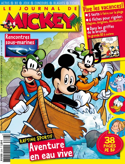 Le Journal de Mickey - 17 au 23 Aout 2016