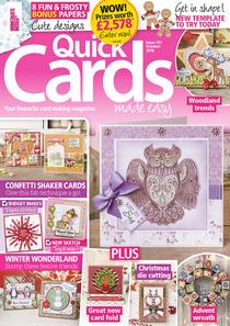 Quick Cards Made Easy - October 2016 - Download