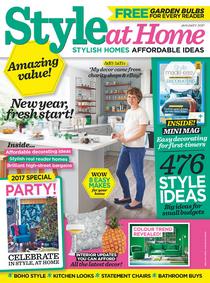 Style at Home UK - January 2017 - Download