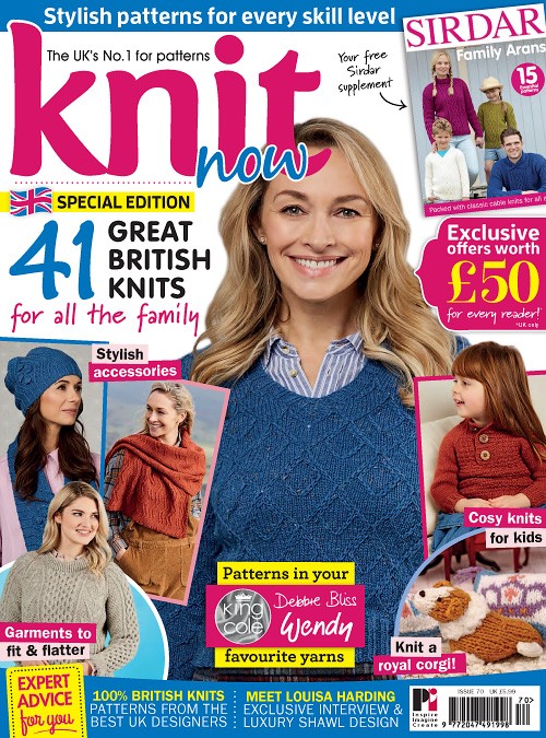 Knit Now - Issue 70, 2017