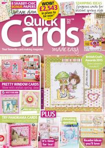 Quick Cards Made Easy - April 2015 - Download