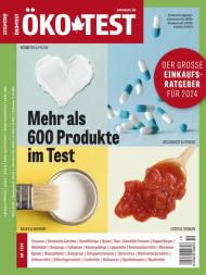 OKO-TEST - Sonderheft Jahrbuch Fur 2024 - Download