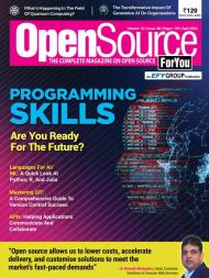 Open Source for You - April 2024 - Download