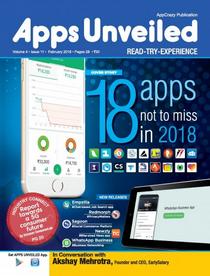 Apps Unveiled - February 2018 - Download