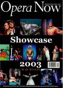 Opera Now - September/October 2003 - Download