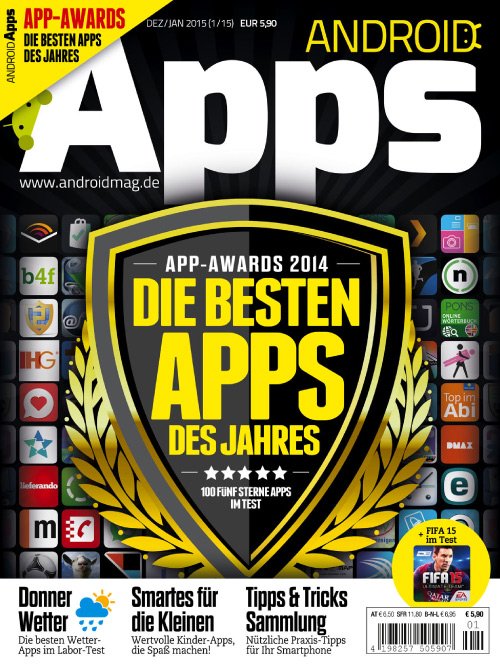 Android Apps Magazin - Dezember/Januar 2015
