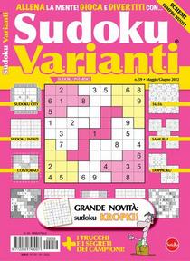 Sudoku Varianti – maggio 2022 - Download