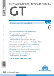 GT Rivista di Giurisprudenza Tributaria - Giugno 2022 - Download