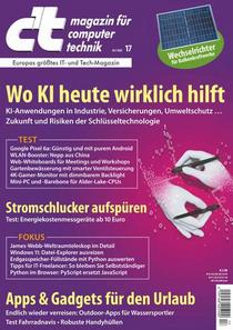 ct Magazin fur Computertechnik - 30 Juli 2022 - Download
