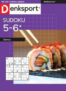 Denksport Sudoku 5-6* genius – 29 september 2022 - Download
