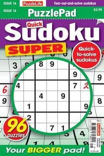 PuzzleLife PuzzlePad Sudoku Super – 06 October 2022 - Download