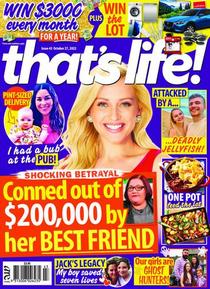 that's life! – October 27, 2022 - Download