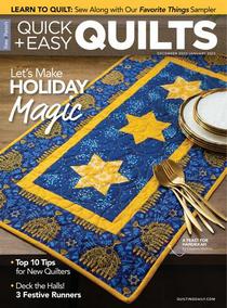 McCall’s Quick Quilts – December 2022 - Download