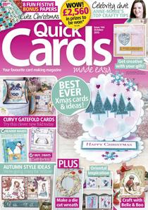 Quick Cards Made Easy - October 2015 - Download
