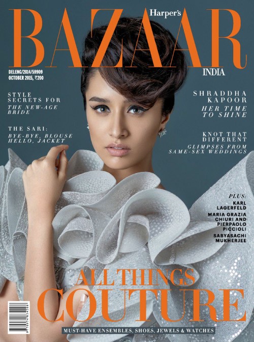 Harper’s Bazaar India – October 2015