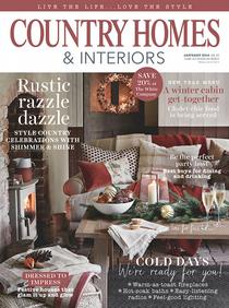 Country Homes & Interiors - January 2016 - Download