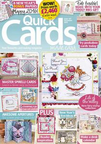 Quick Cards Made Easy - December 2015 - Download