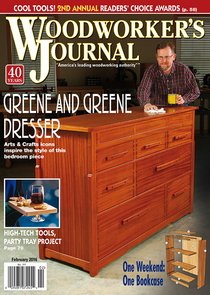 Woodworker's Journal - February 2016 - Download