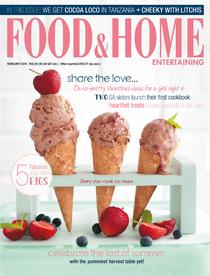 Food & Home Entertaining - February 2016 - Download