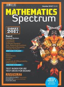 Spectrum Mathematics – December 2016 - Download