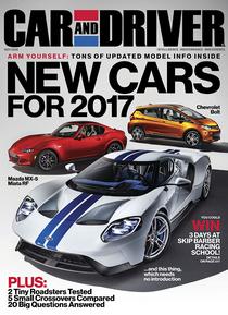 Car and Driver USA – September 2016 - Download