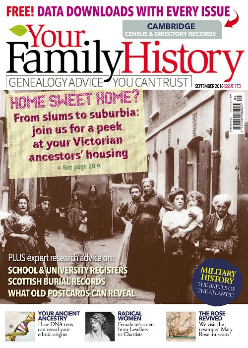 Your Family History - September 2016