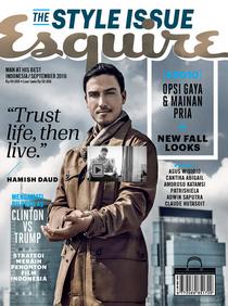 Esquire Indonesia - September 2016 - Download