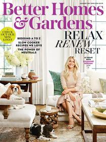 Better Homes & Gardens USA - January 2017 - Download