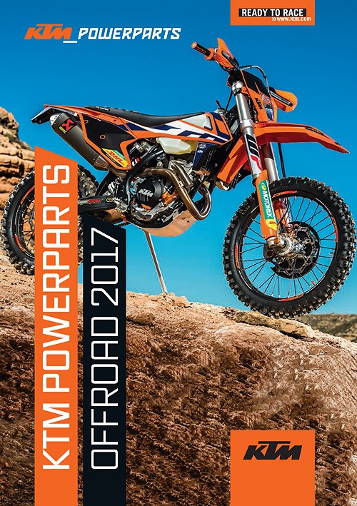 KTM PowerParts offroad 2017 Japanese