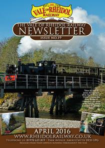 Vale of Rheidol Railway Newsletter - Issue 19, 2016 - Download
