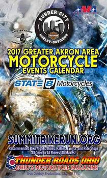 Thunder Roads Ohio - Greater Akron Area Motorcycle Events Calendar 2017 - Download