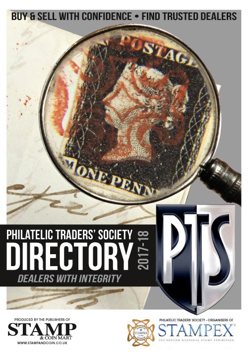 Stamp & Coin Mart - Philatelic Traders Society Directory 2017-2018