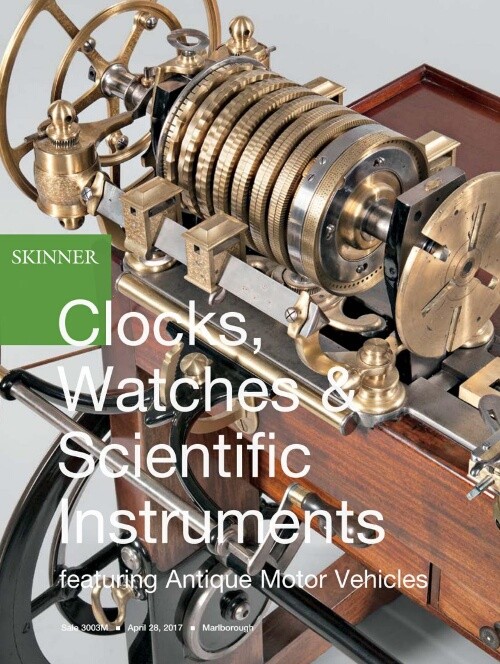 Skinner - Clocks, Watches And Scientific Instruments - April 2017