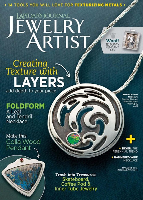 Lapidary Journal Jewelry Artist - May/June 2017