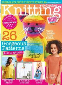 Knitting & Crochet from Woman's Weekly - August 2017 - Download