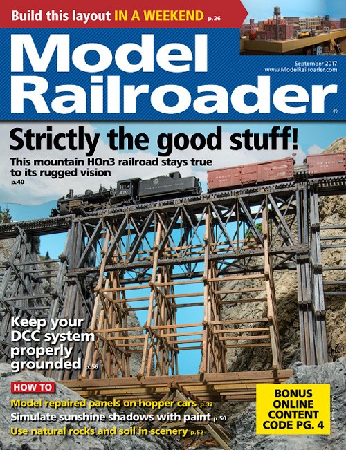 Model Railroader — September 2017