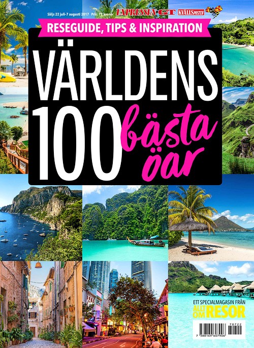 Varldens 100 basta oar — 22 Juli 2017