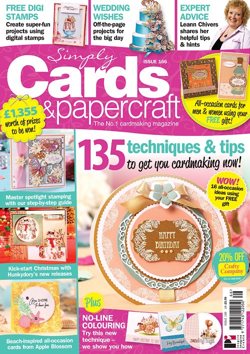 Simply Cards & Papercraft - Issue 166, 2017