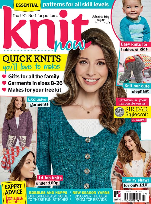 Knit Now - Issue 77, 2017
