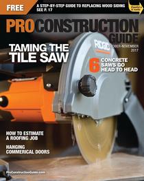 Pro Construction Guide - September/October 2017 - Download