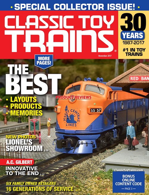 Classic Toy Trains - November 2017