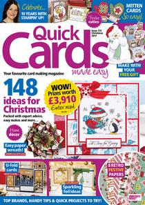 Quick Cards Made Easy - Christmas 2017 - Download