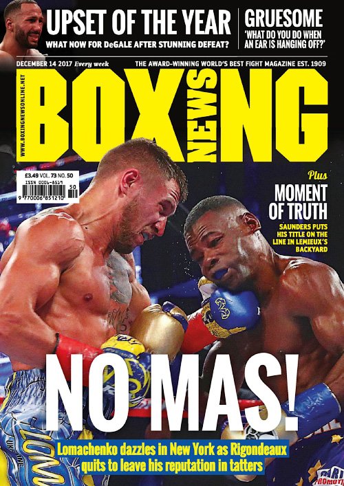Boxing News - December 14, 2017