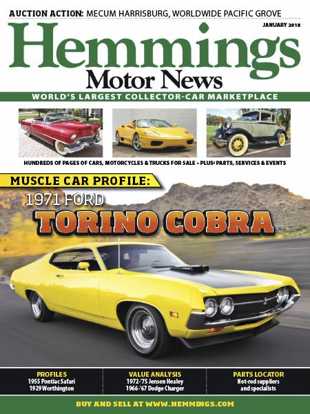Hemmings Motor News - January 2018