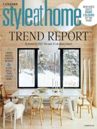 Style at Home Canada - January 2023 - Download