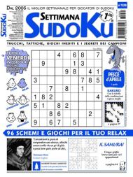 Settimana Sudoku - 29 marzo 2023 - Download