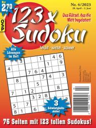 123 x Sudoku - Nr 4 2023 - Download