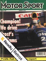 Motor Sport Magazine - January 1994 - Download
